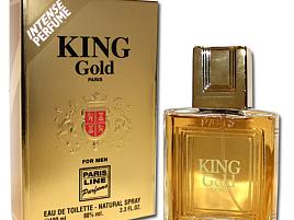 Туалетная вода мужская King Gold(Король Золотой)100мл.