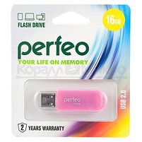 Флеш-драйв Perfeo USB 16Gb C03 розовый