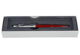 Ручка Parker 1953187 шариковая "Jotter Kensington Red CT" синяя, 1,0мм, кнопочн., подарочная упаковка