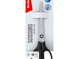 Ножницы 18см. Berlingo DNn_18040 "Easycut 100" европодвес