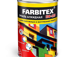 Эмаль ПФ-115 изумрудная 0,8кг Farbitex 1079