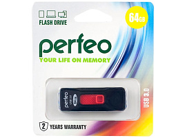 Флеш-драйв Perfeo USB 64Gb S05 черный