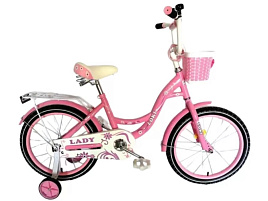 Велосипед d14 14LLPl LOKI Lady розовый