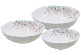 Набор салатников керамика 3пр 3PCS HKW 2046 Эвелина