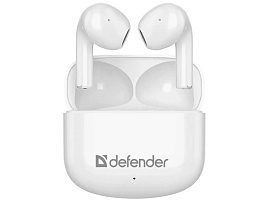 Наушники Defender 63926 Twins 925 белый