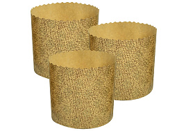 Набор форм для кулича бумажные 9*9см 3шт MT8-234