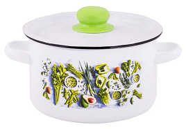 Кастрюля эмаль 2,9л 1с16с/1 Appetite Je taime