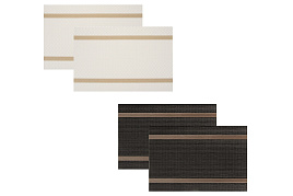 Салфетка сервировочная 30*45см 890-369 Орнаиент ПВХ