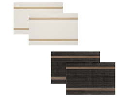 Салфетка сервировочная 30*45см 890-369 Орнаиент ПВХ