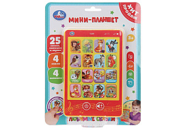 Планшет HT1117-R42 мини-планшет 25 сказок, потешек и звуков на блист.