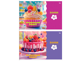 Альбом для рисования 24л. BG АР4ск24 08606 "Десерт"