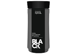 Банка для сыпучих пластик 1,1л Sugar&Spice Black SE2249