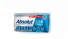 Мыло Абсолют 90гр Про серебро+гиалурон(Самара)