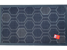 Коврик придверный 60*90 Zalel Кольчуга DLS-001