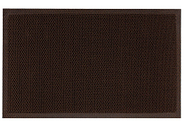 Коврик придверный 45*75 ComeForte Mesh Mat черно-золотой MM-08