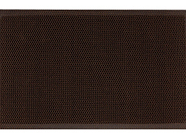 Коврик придверный 45*75 ComeForte Mesh Mat черно-золотой MM-08