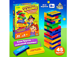 Настольная игра Падающая башня 3440817 Фантазёры.SL01605