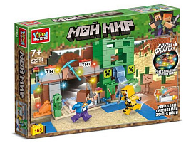 Конструктор Брик 62314-QS Мой мир 165дет