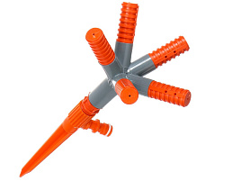 Полив Разбрызгиватель 5-лепестковый под коннектор 00-00000296