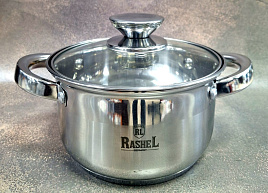 Кастрюля нержавейка 4,7л R-4700x Rashel