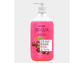 Мыло жидкое Eclair Silqua 830мл.дозатор крем Вишня