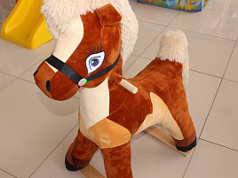 Мягкая игрушка Б. Конь-качалка Орлик