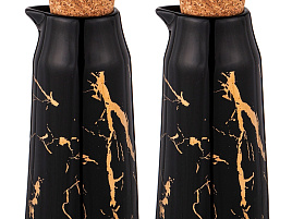 Бутылка для масла 200мл 42-343 FANTASY Набор 2шт Черный