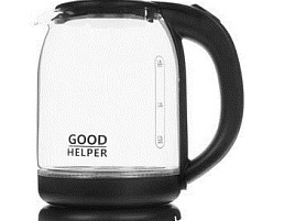 Электрочайник GOODHELPER KG-18B10 стекло/черный