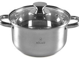 Кастрюля нержавейка 2,3л ML-2018 Millet First prise индукция