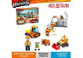 Конструктор Брик 9847771 Золотой прииск 463дет.