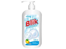 Средство для посуды Blik 1100мл. Лимон дозатор