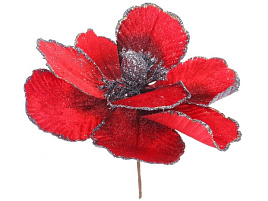 Декор 107-5839 Пуансеттия-Волшебство 20см