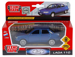 Машина металлическая SB-16-44-N(BU)-WB LADA 110 12 см, двери, инерц., кор