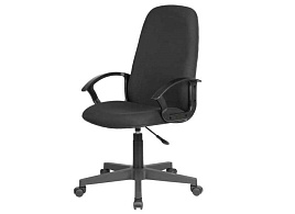 Кресло Helmi HL-E88 LT, ткань черная, пластик, пиастра