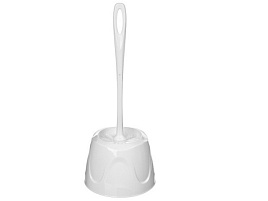 Щетка для туалета набор Rambai 221302821/9260 светло-серый