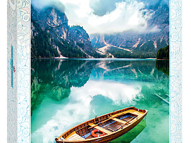 Пазл 560эл. Италия. Озеро Брайес 78108