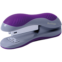 Степлер Berlingo №24 H25003 "Office Soft" до 25л., пластиковый корпус, фиолетовый
