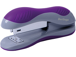 Степлер Berlingo №24 H25003 "Office Soft" до 25л., пластиковый корпус, фиолетовый
