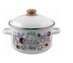 Кастрюля эмаль 4л 1RD201M Roses