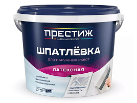 Шпатлевка латексная 3кг Престиж 4564