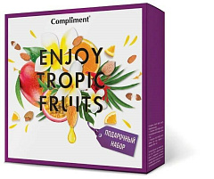 Набор женский №1400 Enjoy Tropic Fruits(гель 200мл+гоммаж 80мл)6983