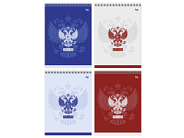 Блокнот 60л. BG Б5гр60 06694 А5 на гребне "Pet and red", твердая подложка