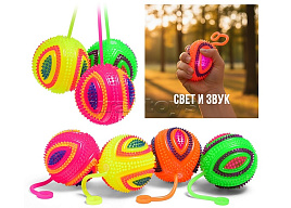 Мяч прыгун 00-8179 Веселые кругляши 2 6,5см