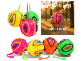 Мяч прыгун 00-8179 Веселые кругляши 2 6,5см