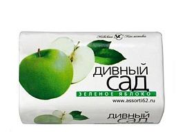 Мыло НК Дивный Сад 90г Зел.Яблоко (НК)10173(443)