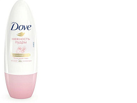 Дезодорант Dove 50мл.рол Нежность пудры(Uniliver)1391
