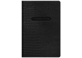 Телефонная книга BG Pb5_63335 "Reptile. Onyx", с вырубкой, А5, 80л., кожзам