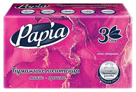 Полотенце бумажное Papia 3-сл 100шт. V-сложения