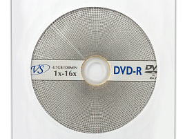 DVD-R диск VS 4.7 16x (5) конверт