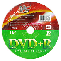 DVD-R диск VS 4.7 16x кейбокс (50)